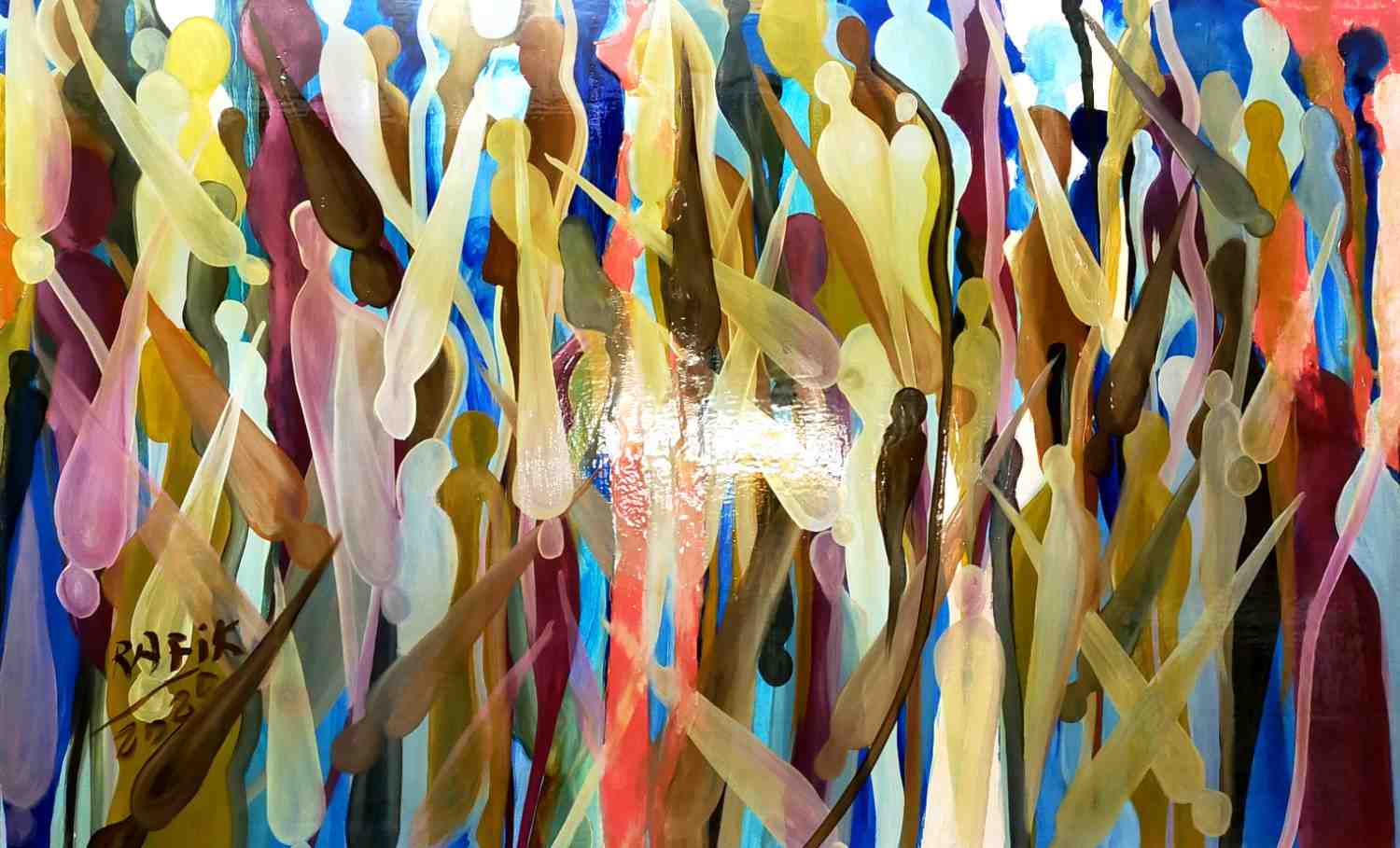 silhouettes anonymes (collection privée)