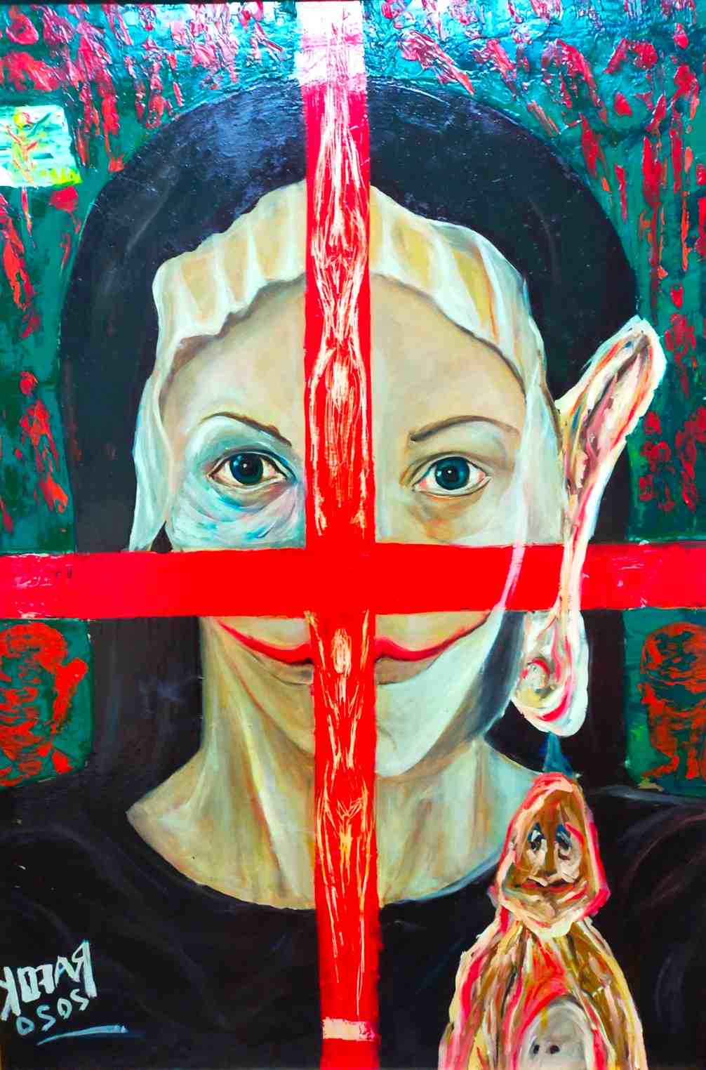 “World painted blood”