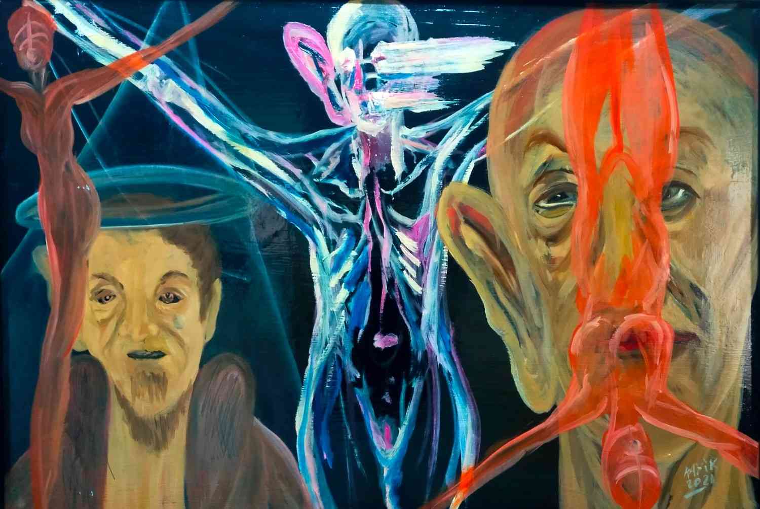 « Angelic crucifixion»