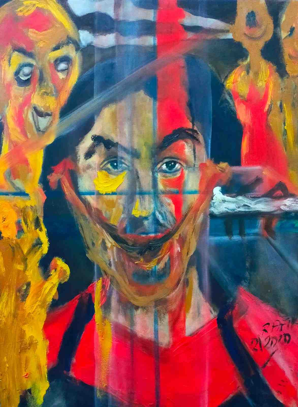 "Autoportrait: jaws from paradise "