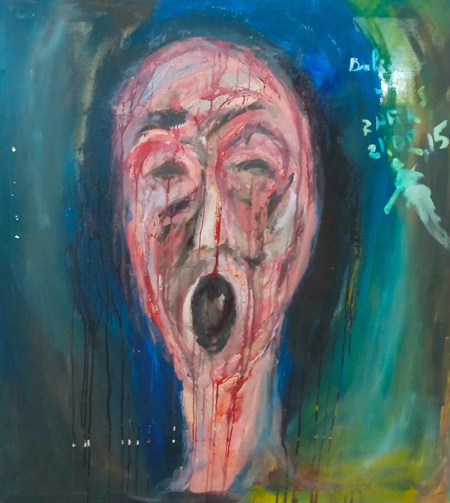 défiguration sanguine